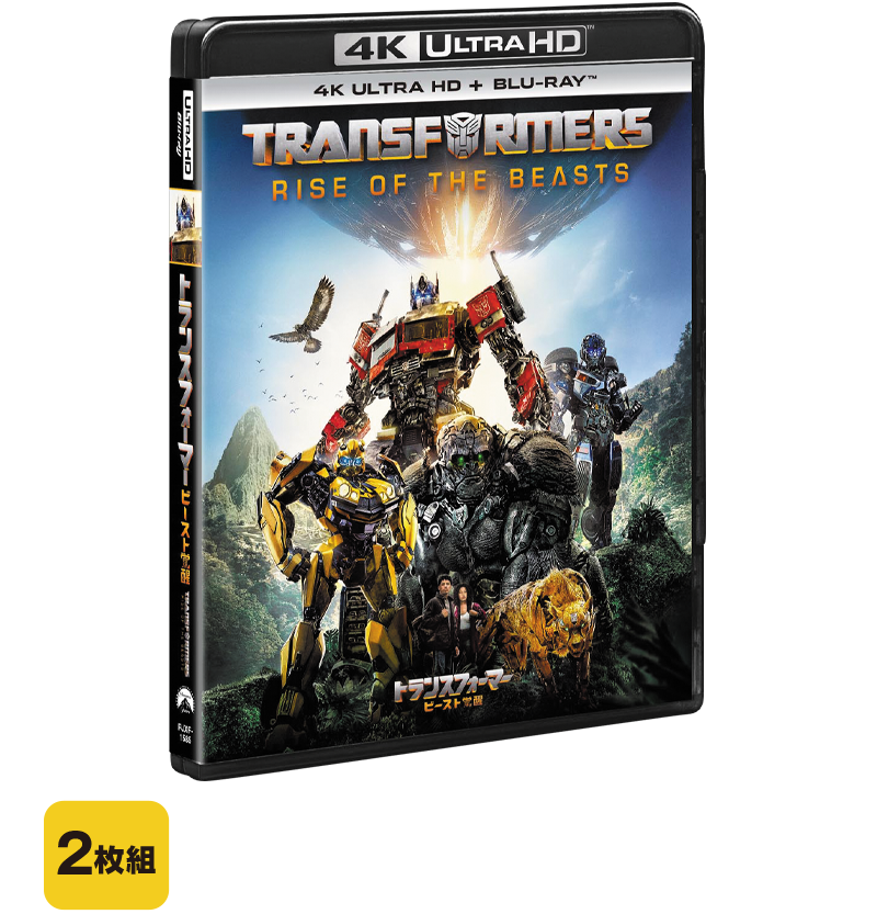 2枚組 4K Ultra HD＋ブルーレイ 7,260円（税抜6,600円） GNXF-2853